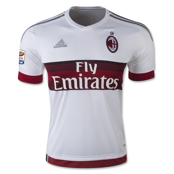 AC Milan 2015-16 BACCA #70 Away Soccer Jersey - Click Image to Close